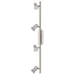 Spot-Moderno-Rottelo-In-Acciaio-Nichel-Satinato-4-Luci-Gu10-46W-Ip20