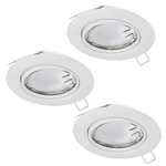 Faretto-Ad-Incasso-Moderno-Peneto-In-Acciaio-Bianco-3-Luci-Gu10-46W