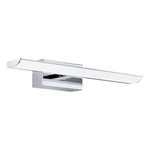 Eglo Applique Moderna Tabiano Acciaio Cromo 2 Luci Led 3,2W