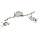 Spot-Moderno-Magnum-Led-In-Acciaio-Nichel-Satinato-2-Luci-Gu10-28W-3000K-Ip20