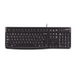 Logitech Keyboard K120 for Business tastiera Universale USB QWERTY Inglese Nero