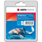 AgfaPhoto APHP953CXL cartuccia d'inchiostro 1 pz Compatibile Resa standard Ciano