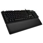 Logitech G G513 CARBON LIGHTSYNC RGB Mechanical Gaming Keyboard, GX Brown tastiera USB QWERTY Spagnolo Carbonio