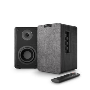 Energy Sistem Studio Monitor 4 Hi Fi altoparlante 2-vie Grigio Legno Con cavo e senza cavo 50 W