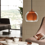 Lampadario-Contemporaneo-Rocamar-1-Luce-Acciaio-Rame