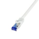 LogiLink C6A111S cavo di rete Bianco 20 m Cat6a S/FTP (S-STP)