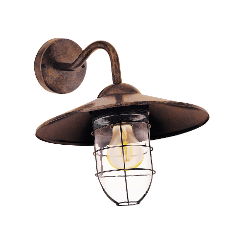 Applique-Industrial-Da-Esterno-Melgoa-1-Luce-Acciaio-Zincato-Rame