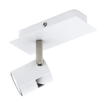 Eglo Spot Contemporaneo Vergiano In Alluminio Bianco 1 Luce Gu10 4,8W Ip20