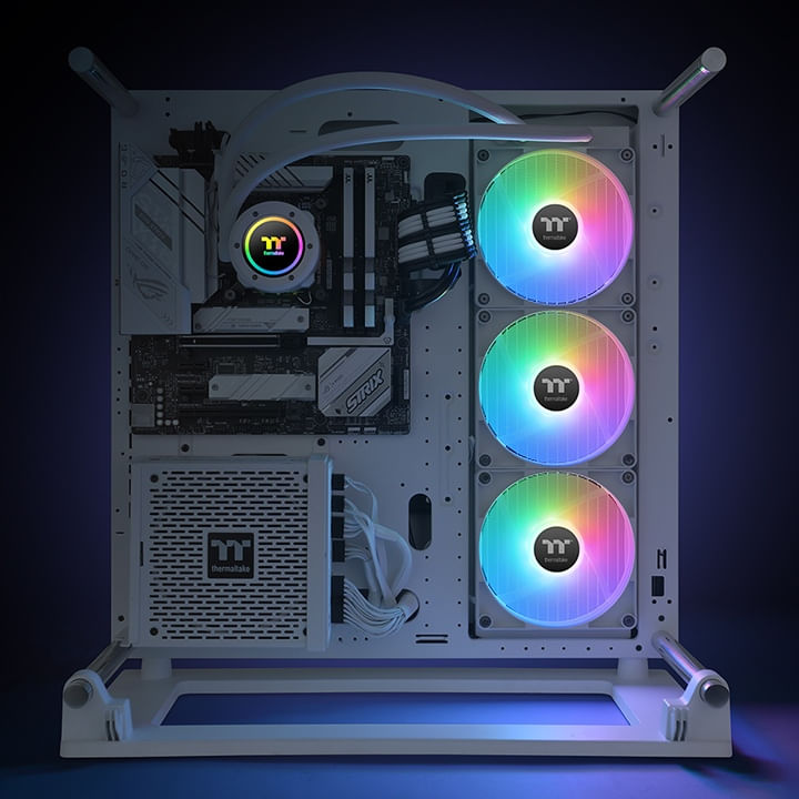 Thermaltake-TH420-V2-ARGB-raffreddamento-a-liquido-Bianco