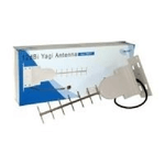 ALLNET 24Ghz Yagi-Richtstrahlantenne 12dbi GewAbstrahlwinkel H50 V50 GradAnschluss N