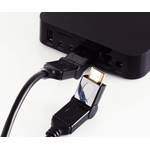 Shiverpeaks BASIC-S - HDMI con cavo Ethernet - HDMI (M) angolato su HDMI (M) angolato - 5 m - schermato