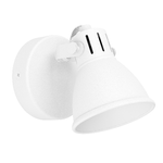 Eglo Spot Moderno Seras 1 In Acciaio Bianco 1 Luce Gu10 3W Ip20