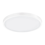 Eglo Plafoniera Moderna Fueva 1 In Alluminio Bianco Led Integrato 22,3W 3000K Ip20