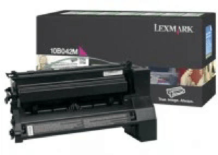 ORIGINALE-Lexmark-toner-magenta-10B042M-15000-pagine