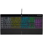 Corsair K55 RGB PRO tastiera Gaming USB QWERTZ Tedesco Nero