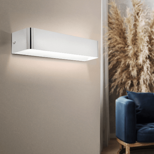 Applique-Contemporanea-Sania-Grande-4-Led-Alluminio-Grigio-E-Nichel-Opaco