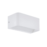 Eglo Applique Contemporanea Sania Media 4 Led Alluminio Bianco