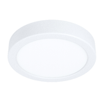 Eglo Plafoniera Moderna Fueva 5 Acciaio Bianco Led Integrato 11W 4000K Ip20