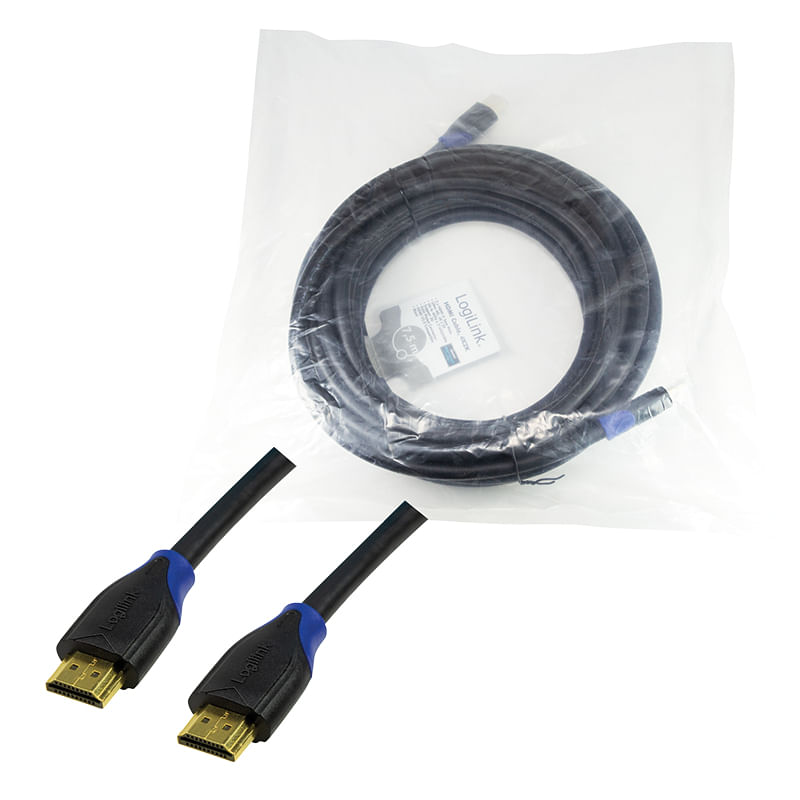 Cavo-HDMI-HDMI-S-S-75-m-LogiLink-High-Speed-placcato-oro-sfuso