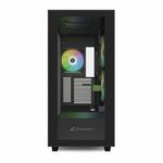 Sharkoon-Case-Rebel-C60-Rgb-Black-Atx-2X-U3-1X-Type-CTrrs-2X-Tempered-Glass-4X-120-Argb-Pwm-Arg