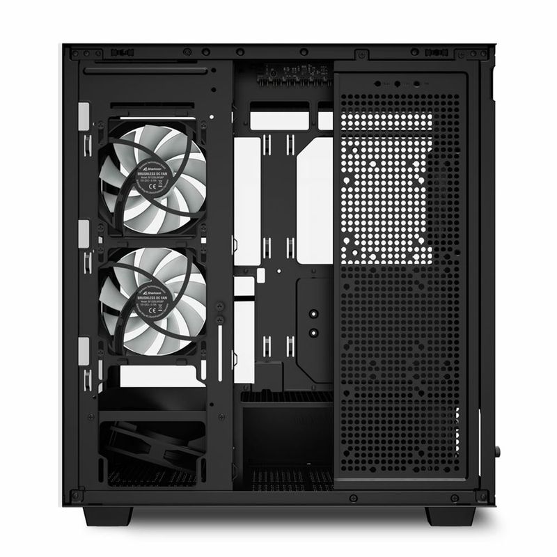 Sharkoon-Case-Rebel-C60-Rgb-Black-Atx-2X-U3-1X-Type-CTrrs-2X-Tempered-Glass-4X-120-Argb-Pwm-Arg