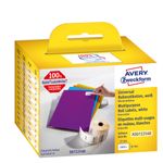 Avery Zweckform Avery AS0722540 etichetta autoadesiva Rettangolo Rimovibile Bianco 1000 pz