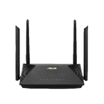 ASUSTeK COMPUTER ASUS RT-AX1800U router wireless Gigabit Ethernet Dual-band (2.4 GHz/5 GHz) Nero