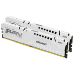 Kingston Technology FURY Beast 32GB 6400MT/s DDR5 CL32 DIMM (Kit of 2) White EXPO