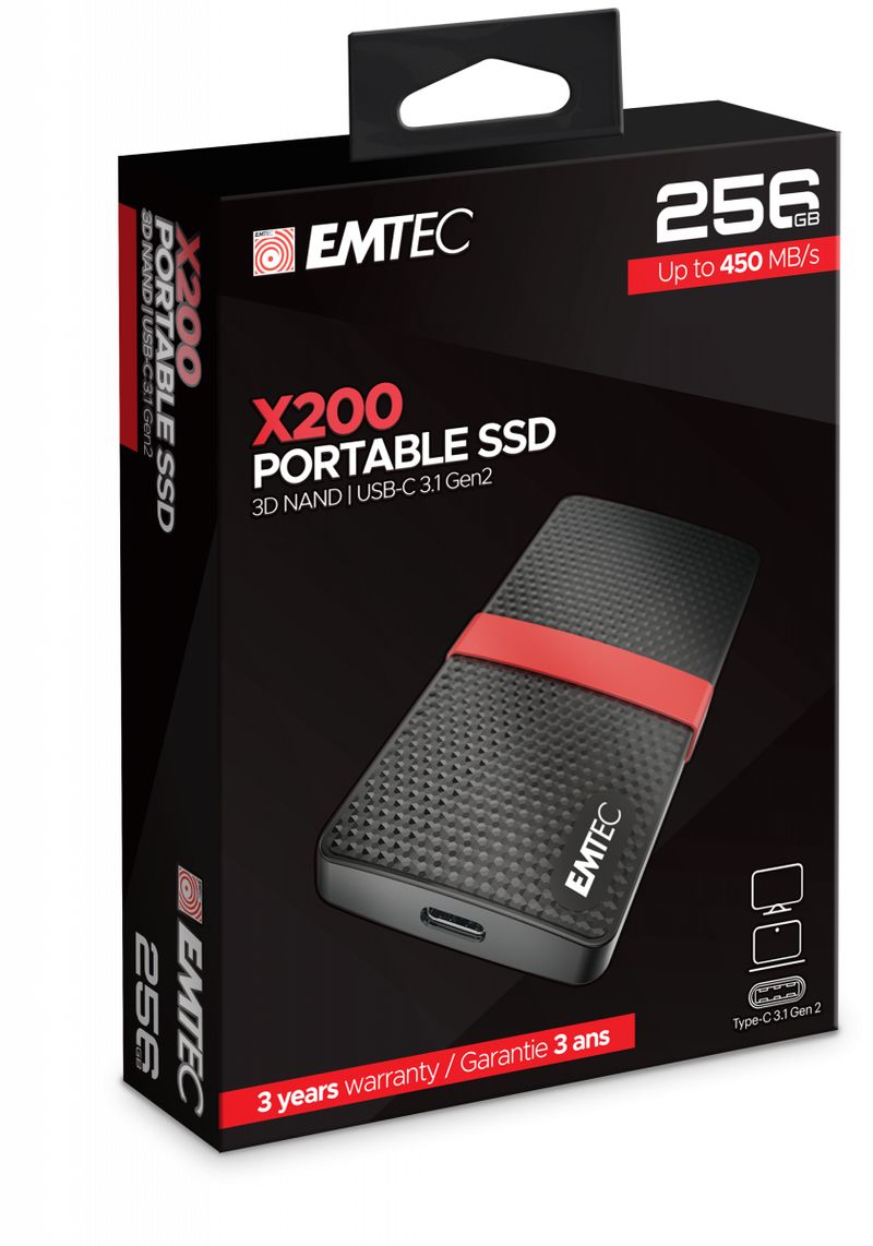 Emtec-X200-256-GB-Nero-Rosso