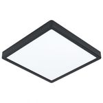 Eglo Plafoniera Moderna Fueva 5 In Acciaio Nero Led 20,5W 3000K Ip20