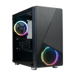 AZZA-Noir-Trn-Micro-ATX-Senza-alimentatore-Asst