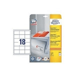 Avery Zweckform - Etichette multiuso - bianco - 64 x 45 mm - 450 etichetta(e) (25 fogli x 18) (6171)