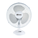 Termozeta Ventilatore Da Tavolo 40cm 3 Pale Bianco/Grigio