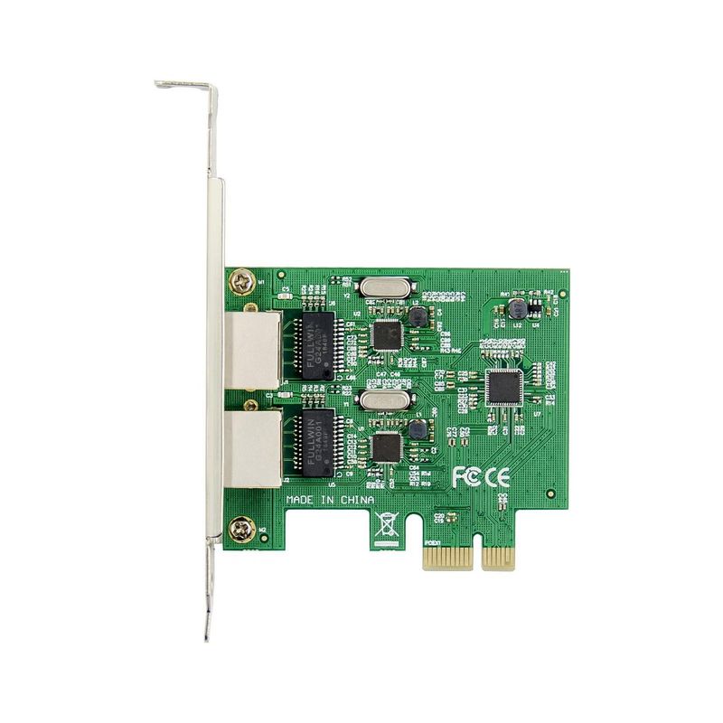 Microconnect-MC-PCIE-712-scheda-di-interfaccia-e-adattatore-Interno-RJ-45--PCI-E-8111F-Dual-RJ45-Gigabit---Ethernet-NIC-