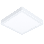 Eglo Plafoniera Moderna Fueva 5 In Acciaio Bianco Led Integrato 17W 4000K Ip20