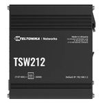 Teltonika TSW212 Gestito L2 Gigabit Ethernet (10/100/1000) Nero