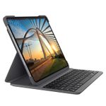 Logitech Custodia Logitech Slim Folio Pro con tastiera Bluetooth retroilluminata per iPad Pro 1a e 2a generazione 11