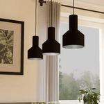 Lampadario-Moderno-Casibare-3-Luci-Acciaio-Nero