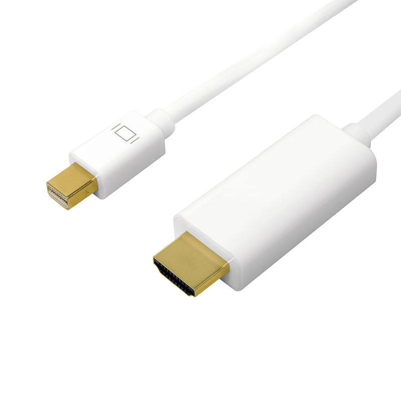 LogiLink-Videokabel-DisplayPort---HDMI-2m-Hvid