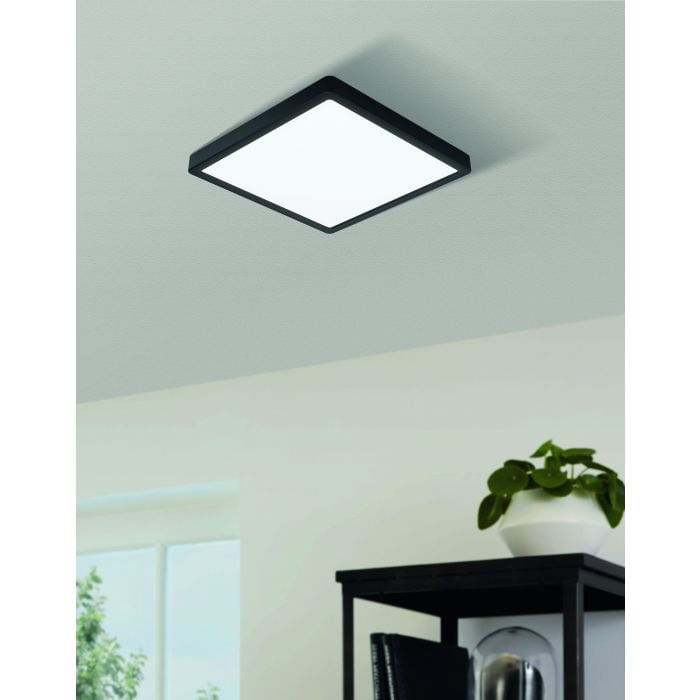 Plafoniera-Moderna-Fueva-5-In-Acciaio-Nero-Led-Integrato-17W-4000K-Ip20