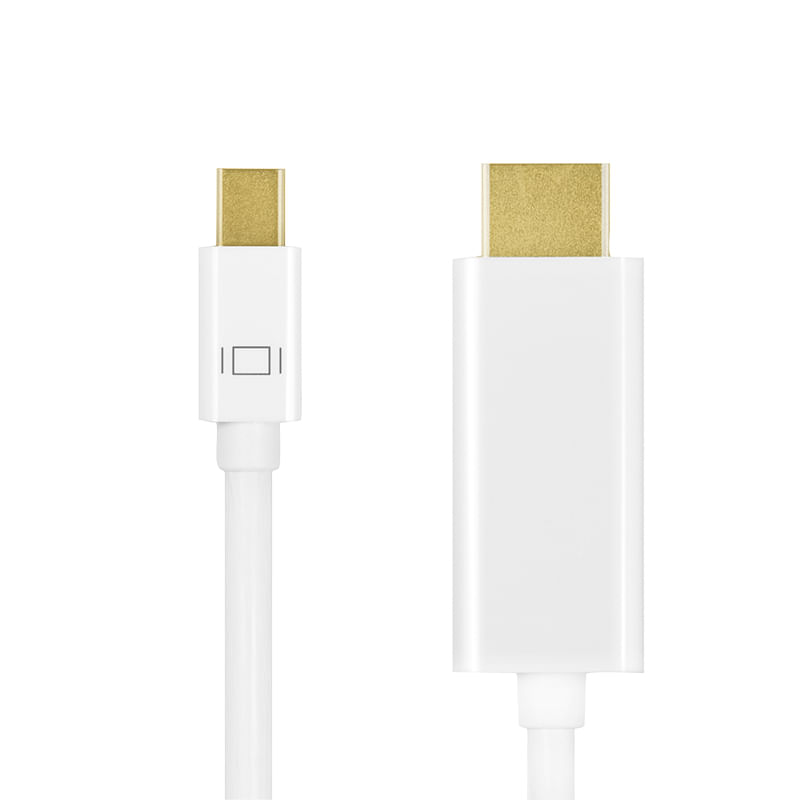 LogiLink-Videokabel-DisplayPort---HDMI-2m-Hvid