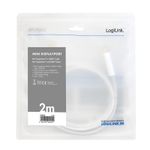 LogiLink-Videokabel-DisplayPort---HDMI-2m-Hvid