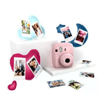 Fujifilm-Pack-Best-Memories-Instax-Mini-12-Blossom-Pink-Fotocamera-istantanea---Instax-Mini-Film-10-unita.---3-cornici-per-foto---Dimensioni-immagine-62x46-mm---Flash-automatico---Esposizione-automatica---Mini-specchio-per-selfie---Modalita-primo-piano