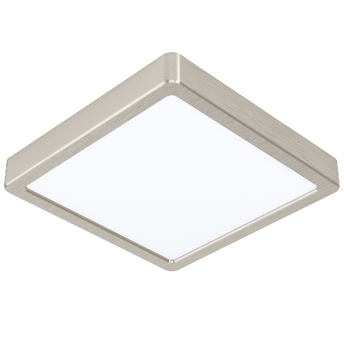 Plafoniera-Moderna-Fueva-5-In-Acciaio-Nichel-Satinato-Led-Integrato-17W-Ip20