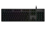 Logitech-G-G512-CARBON-LIGHTSYNC-RGB-Mechanical-Gaming-Keyboard-with-GX-Brown-switches-tastiera-USB-QWERTY-Spagnolo-Carbonio