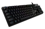 Logitech-G-G512-CARBON-LIGHTSYNC-RGB-Mechanical-Gaming-Keyboard-with-GX-Brown-switches-tastiera-USB-QWERTY-Spagnolo-Carbonio