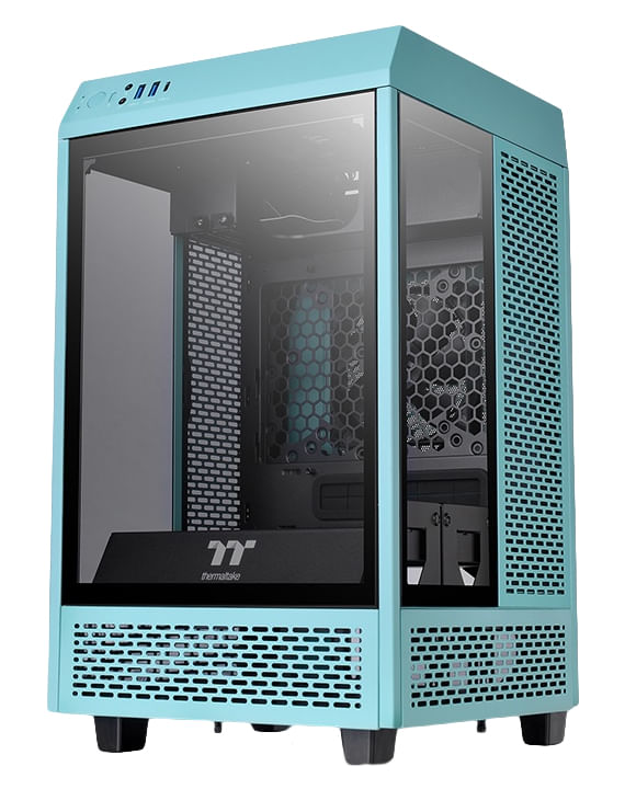 Thermaltake-The-Tower-100-Mini-Tower-Turchese