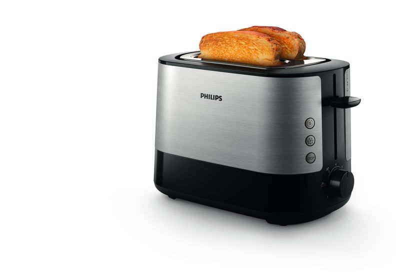 Philips-Viva-Collection-HD2635-90-tostapane-7-2-fetta-e-Nero-Titanio