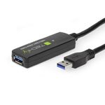 Techly-ICUR30100G-cavo-USB-10-m-USB-3.2-Gen-1--3.1-Gen-1--USB-A-Nero