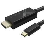 Techly-Cavo-Adattatore-USB-C-Maschio-a-HDMI-2.0-4K-Maschio-2m-Nero